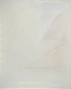 Lot 11 - Maggie May (1944-2003) Framed Modernist Pastel - Untitled - Signed lowe