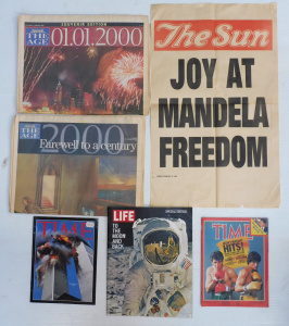 Lot 12 - Group lot of Event Newspapers & Publications inc The Sun Milk bar h
