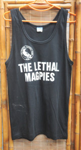 Lot 16 - Vintage c1990s Collingwood Football Club Singlet - 'The Lethal Magpies'