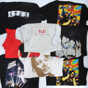 Lot 20 - 6 x Vintage & Modern Pop Band & Gig Shirts - U2 Pride, Zooropa