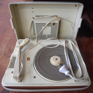 Lot 31 - Vintage Philips Portable Record Player