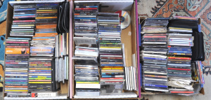 Lot 72 - 3 x Boxes of Mixed CDs & CD Covers incl Kylie Minogue, Rage Against