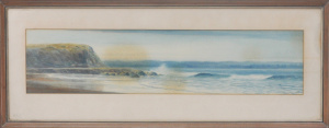 Lot 167 - Herbert Clarke Simpson (1879-1966) Framed Watercolour - Kirra Hill, Co