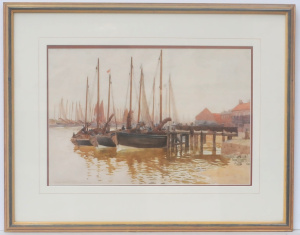 Lot 170 - William Edwards Croxford (1852-1926) Gilt framed Watercolour & Gou
