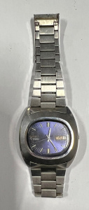 Lot 313 - 1970s Gents Seiko Diamatic automatic wristwatch - serial No 7006-500 -