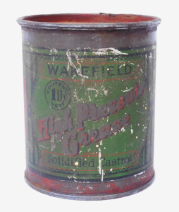 Lot 390 - Vintage Wakefield High Pressure Grease Solidified Castrol Tin - 1Lb, m