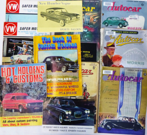 Lot 149 - Vintage Motoring Magazines & Ephemera - incl The Book of Custom Ho