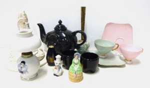 Lot 156 - Group lot - mostly Vintage China inc, elephant tea pot with two beaker