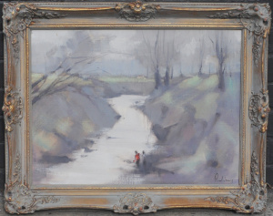 Lot 169 - Laurence Scott Pendlebury (1914-1986) Gilt framed Oil painting on Canv