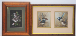 Lot 173 - Lyn Cooke (Active c2000s) 3 x Framed Watercolours & Gouaches - 'Sp