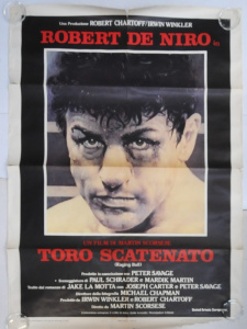 Lot 227 - Vintage Italian Two Sheet (Foglio) Movie Poster c1981 - Raging Bull -