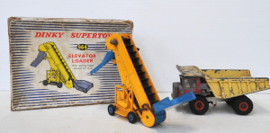 Lot 278 - 2 x Vintage DINKY Toys incl Boxed 964 Elevator Loader Super Toy &