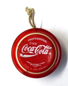 Lot 293 - Vintage Russell Coca Cola Yo-Yo Professional Model