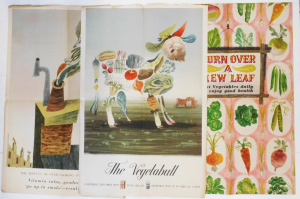 Lot 354 - 3 x c1941 WWII period Posters inc 2 x Lewitt-Him - The Vegetabull &