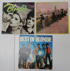 Group Blondie Vinyl LP Records - Eat to the Beat, Autoamerican, Best of (Austra