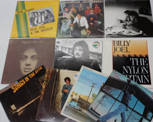 Group lot Billy Joel Vinyl LP Records, incl Billy Joel & the Hassles 1968 se
