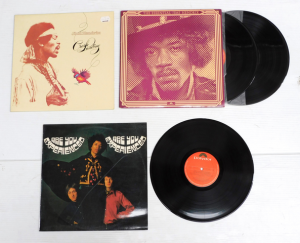 Group Vintage Jimi Hendrix Vinyl LP Records - Crash Landing (NZ pressing), The E