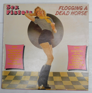 Vintage Vinyl LP Record, Sex Pistols - Flogging a Dead Horse, Virgin V2142, NZ p
