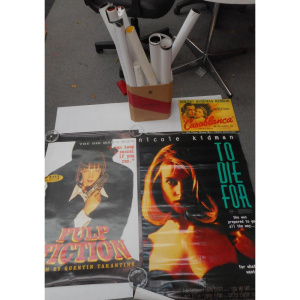 Lot 69 - Large Group lot Movie Posters - Pulp Fiction, Natural Born Killers, Res