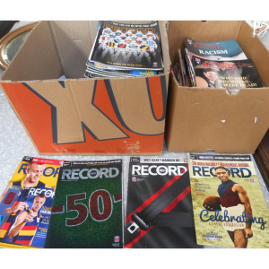 Lot 120 - 2 x Boxes Modern Football Records, 1994 - 2023, mostly Collingwood gam
