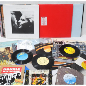Lot 134 - Box lot - Vintage Vinyl Lp Records & 45rpm singles - Prince, Madon