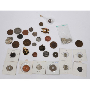 Lot 273 - Group lot - Vintage Coins, medallions & Tokens - pre decimal Austr