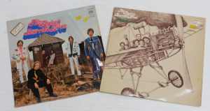 2 x Vintage The Flying Burrito Bros Vinyl Lp Records - 1976 Repress 'The Gilded