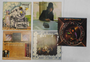 5 x Vintage Rock & Blues Rock Vinyl Lp Records - Dan McCafferty, Highway 'Sm