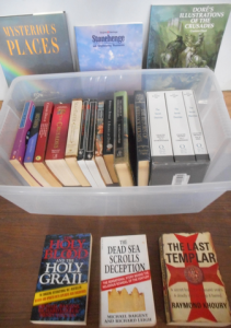 Box History Books and books on Supernatural and Mystery themes, incl The Crusad