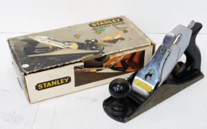 Boxed vintage Stanley Number 4 carpenters Plane