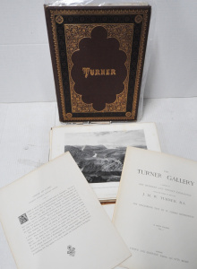 Group lot - c1900 Volumes - The Turner Gallery - Engraved plates by JMW Turner R