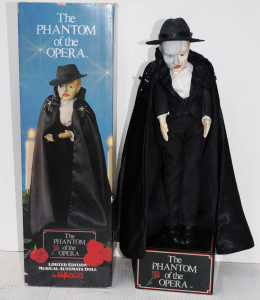 Vintage The Phantom of the Opera Music al Automata Doll by Enesco - Ltd Edition