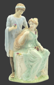 Vintage Wedgwood Porcelain figure from the Classical Collection 'Adoration' - al