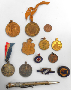 Lot 274 - Mixed Group lot medals, incl 3AW Womens Assoc, Coronation, First Parli