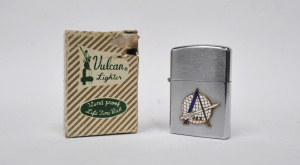 Lot 275 - Vintage Boxed Vulcan Cigarette Lighter from Fort Bliss, Texas - Medium