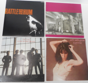Group Vinyl LP Records - U2, The Call, Patti Smith Group