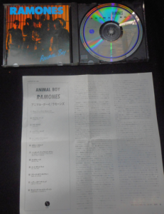 Ramones CD - Animal Boy - Japan 1991, Sire WPCP-3148