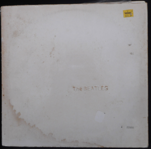 Vintage Vinyl Beatles LP Record - The Beatles (White Album) - Numbered on cover