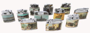 Lot 50 - Lot of Vintage Australian Tourism Cigarette Lighters incl Darlinghurst