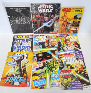 Lot 127 - Lot of Star Wars Toys & Ephemera incl Hasbro Toy Guide, Question &