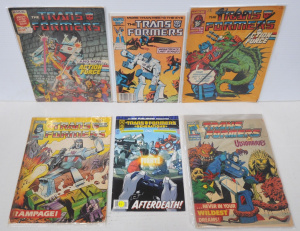 Lot 164 - Lot of Marvel Comics Vintage Transformers Comics incl Megatrons Last S