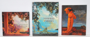 Lot 171 - 3 x Maxfield Parrish reference books inc HC Pop up Book pub By Pomegra