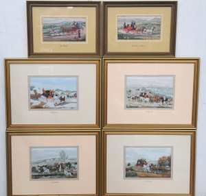 Lot 305 - 6 x framed Cash's LEdit woven silk pictures - set 4 x Four seasons 13