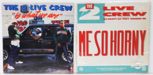 2 x Vintage Vinyl The 2 Live Crew Lp & Single incl Is What We Are LP Album &