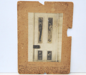 c1888 Mounted Photograph w annotation from Theodore Fink (1855-1942) to Matthew