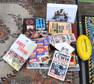 Lot of Assorted Sporting Ephemera & Books incl AFL Books, ESPN Legends of Bo