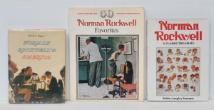 Lot 146 - 3 x Norman Rockwell reference books inc HC - A Classic Treasury by Rob