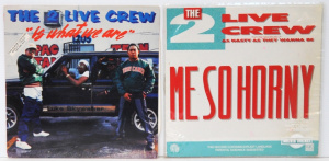 Lot 153 - 2 x Vintage Vinyl The 2 Live Crew Lp & Single incl Is What We Are