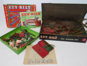 Lot 165 - 2 Vintage boxed sets Ezi-Bilt - Set No 4 & 7