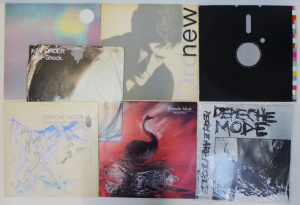 Lot 193 - 7 x Depeche Mode & New Order 12 inch Vinyl Records - incl Speak an